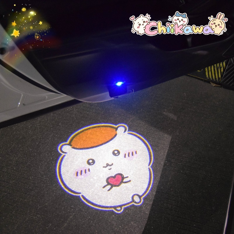 Car Accessories Japanese - Anime Chiikawa Kurimanju: oplaadbare, draadloze sfeerverlichting
