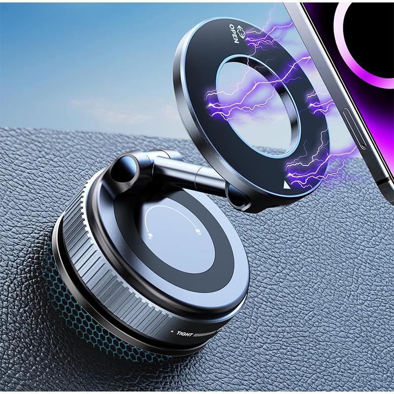 Car Vacuum - Opvouwbare magnetische telefoonhouder voor auto met