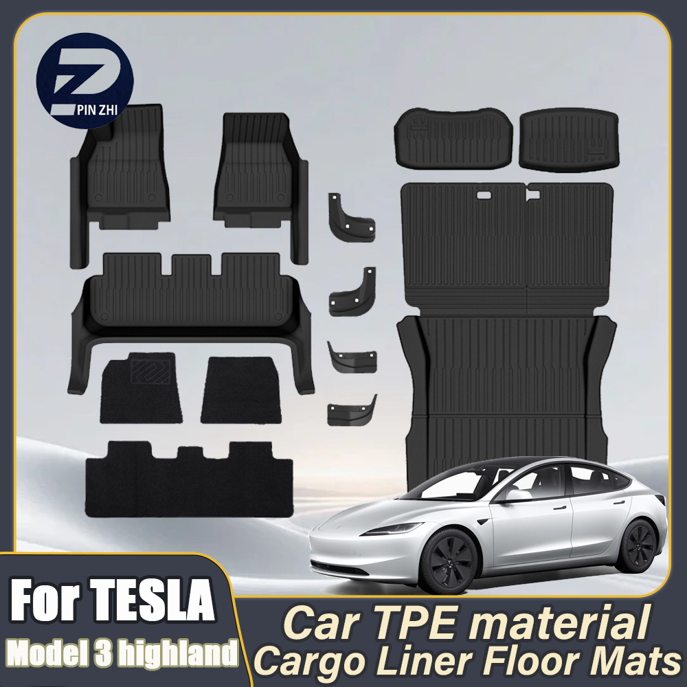 Car Floor Mat - Autovloermatten All-inclusive Threshold Style Voetmatten Beschermende