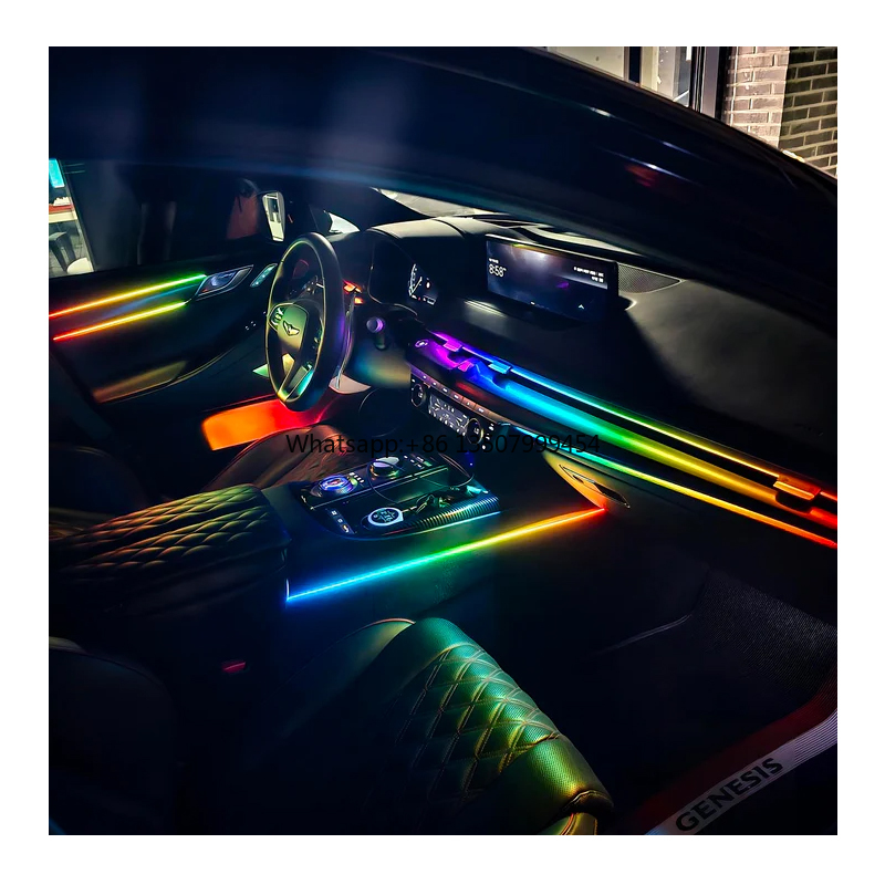 Car Led Light - Fabrieks prijs universele sfeerverlichting 256 kleuren