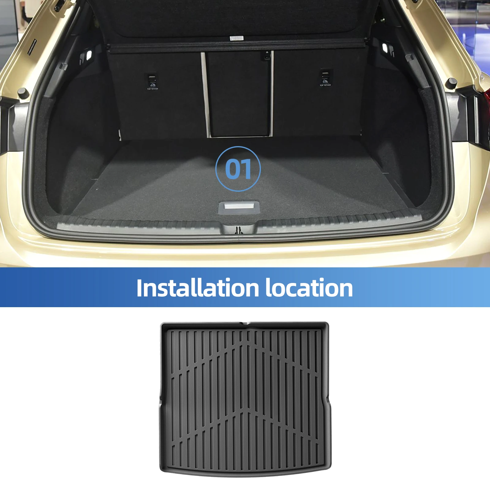 Car Floor Mat - Smabee voor Audi Q4 E-tron 2022-2025