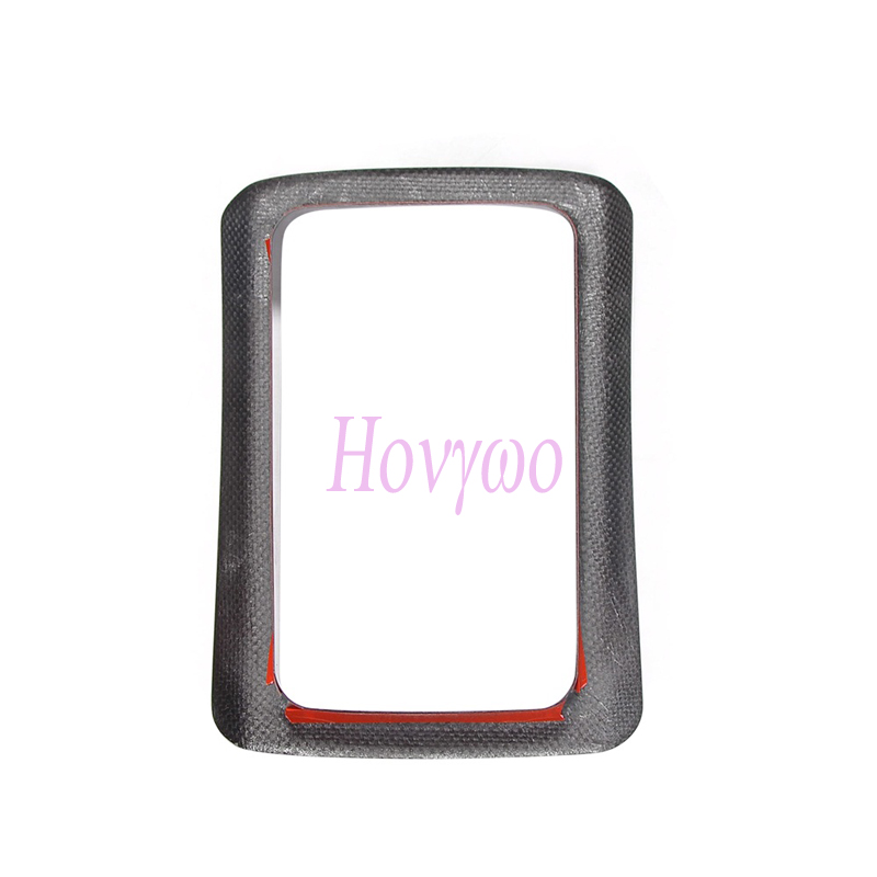 Car Seat Cover - Echte koolstofvezel interieur achterbank opbergmand frame