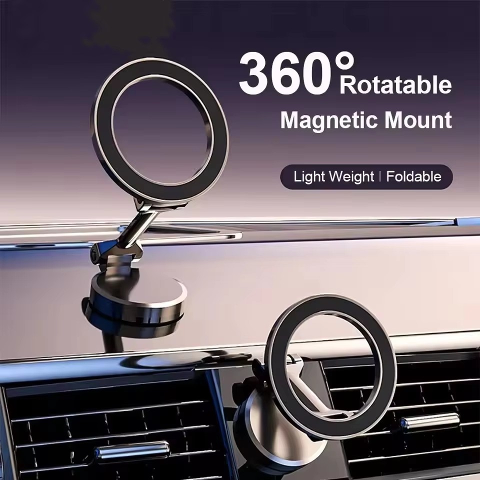 Car Phone Holder - Vouwbare magnetische autohouder voor mobiele telefoons