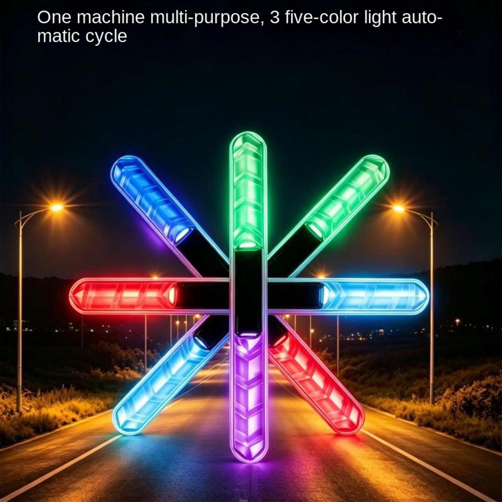 Car Led Light - Draadloos LED-welkomstwaarschuwingslicht, veiligheidssignaallamp voor voertuigdeuren, multifunctioneel