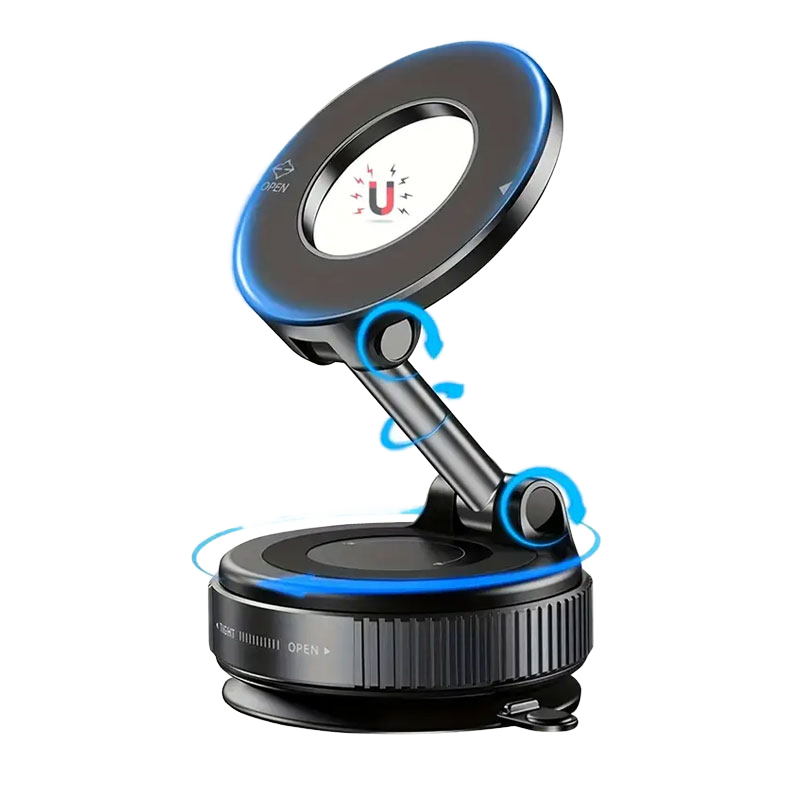 Car Vacuum - Sterke magneet mobiele telefoonhouder met zuignap