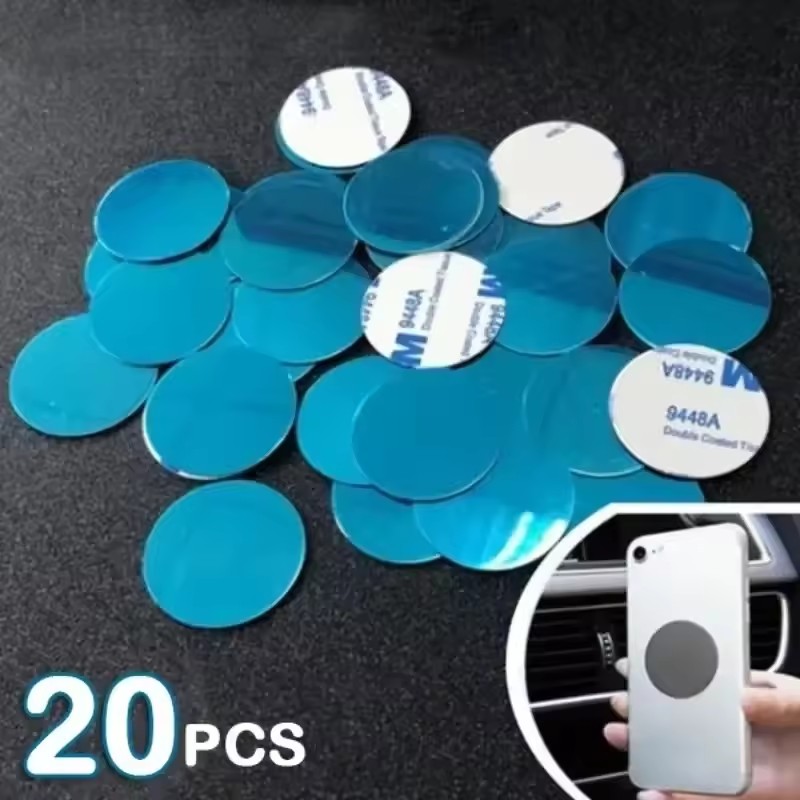 Car Phone Holder - 1/50 stuks ultradunne metalen plaatstickers voor