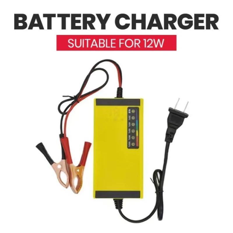 Car Charger - 12V 4AH-20AH Autobatterijlader 220V Power Puls
