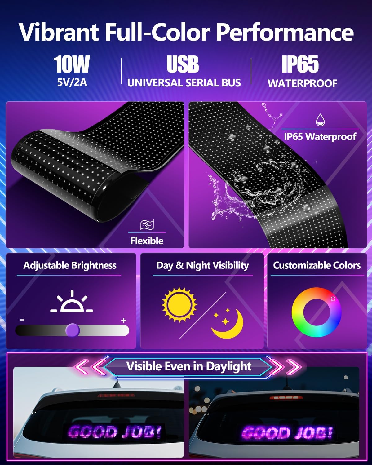 2025 Upgrade Multifunctioneel  - Car Led Light recensie en prijs