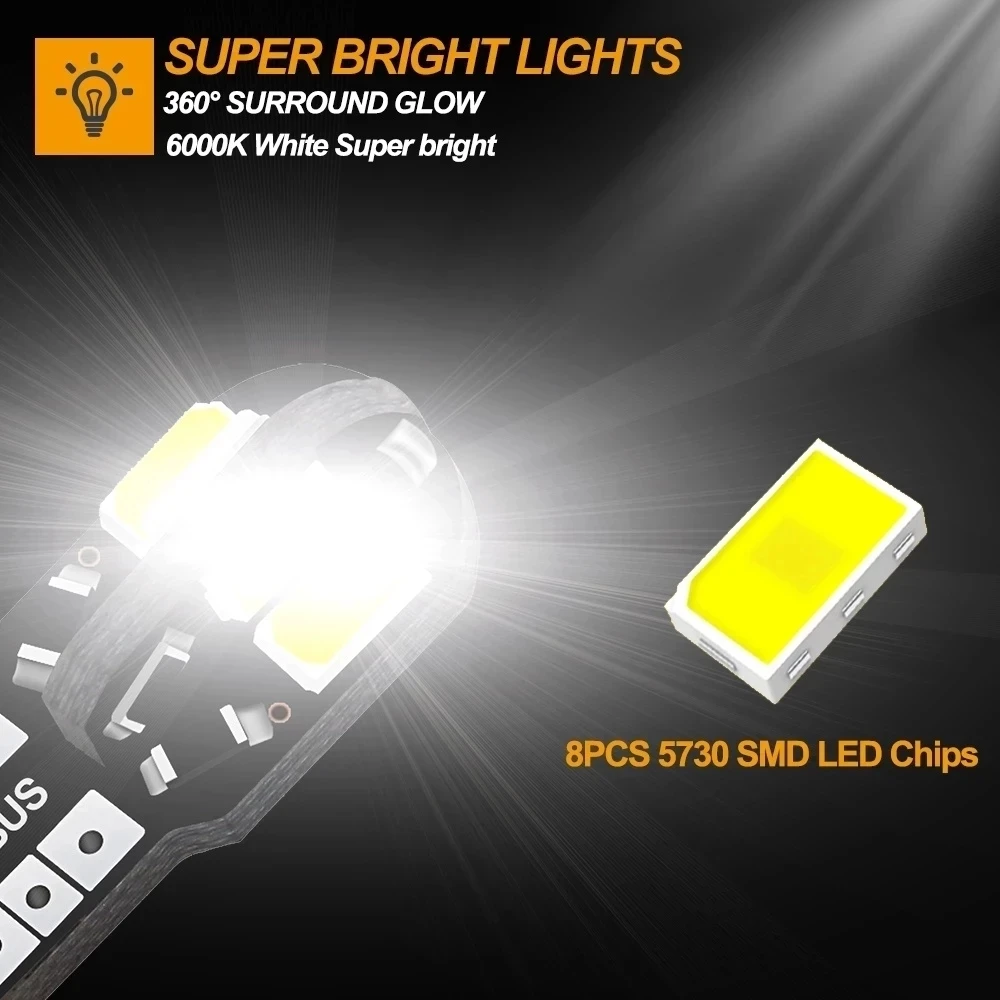 20/10PCS Auto-interieurlamp W5 - Car Led Light recensie en prijs