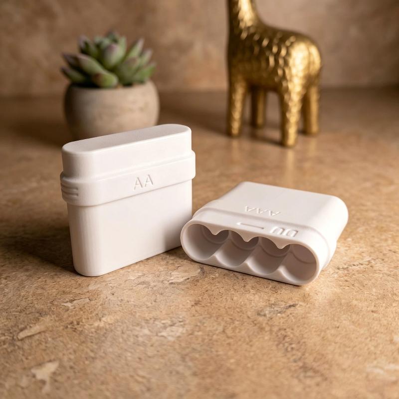 4-vakjes AA-batterij opbergdoo - Car Organizer recensie en prijs