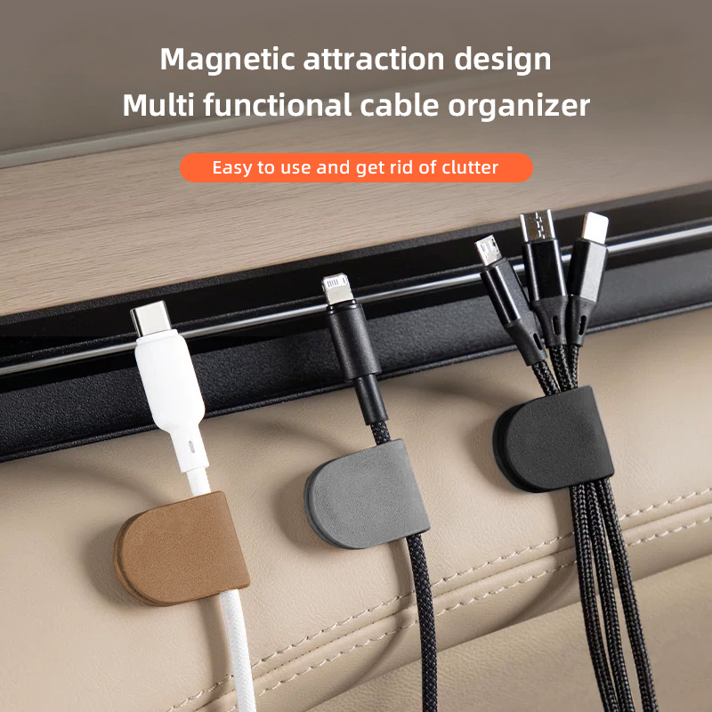 1/2/4 stuks magnetische kabelo - Car Cable Organizer recensie en prijs