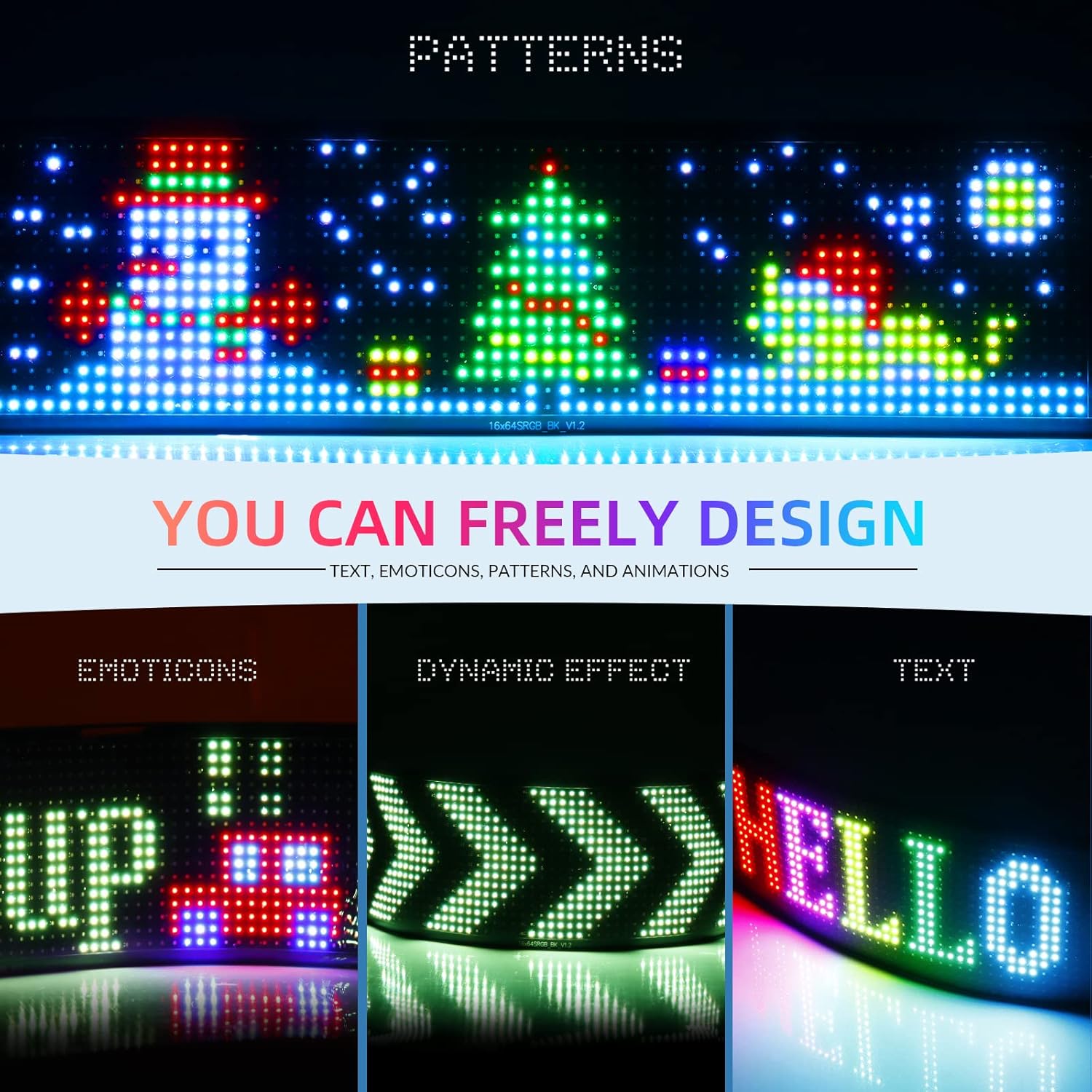 LED Auto-bord Flexibel LED Mat - Car Led Light recensie en prijs