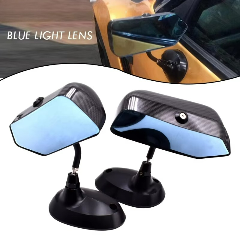Droge carbon fiber spiegel met - Car Mirror recensie en prijs