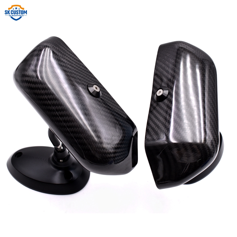 Droge carbon fiber spiegel met - Car Mirror recensie en prijs