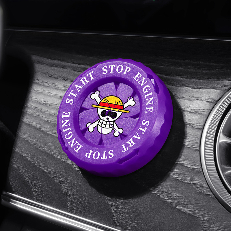 One Piece Auto Startknop Decor - Car Accessories Japanese recensie en prijs