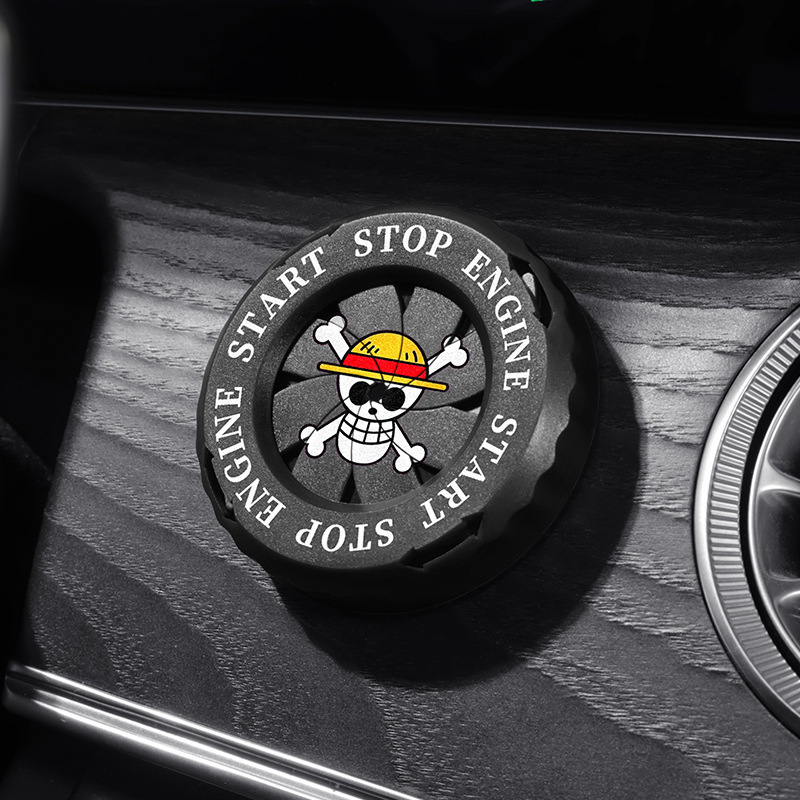 One Piece Auto Startknop Decor - Car Accessories Japanese recensie en prijs