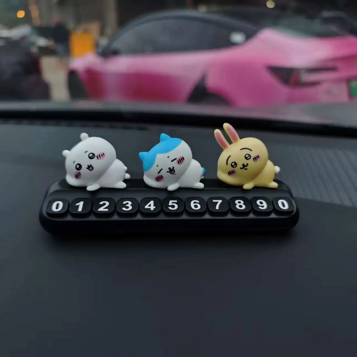 Chiikawa Tijdelijke Parkeernum - Car Accessories Japanese recensie en prijs