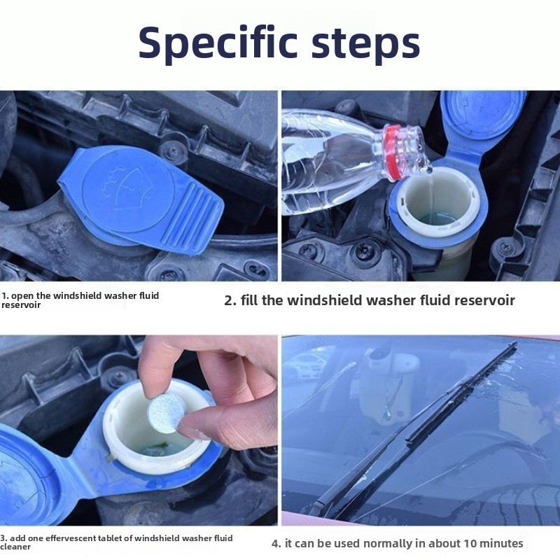 Auto ruitensproeiertabletten B - Car Wiper recensie en prijs