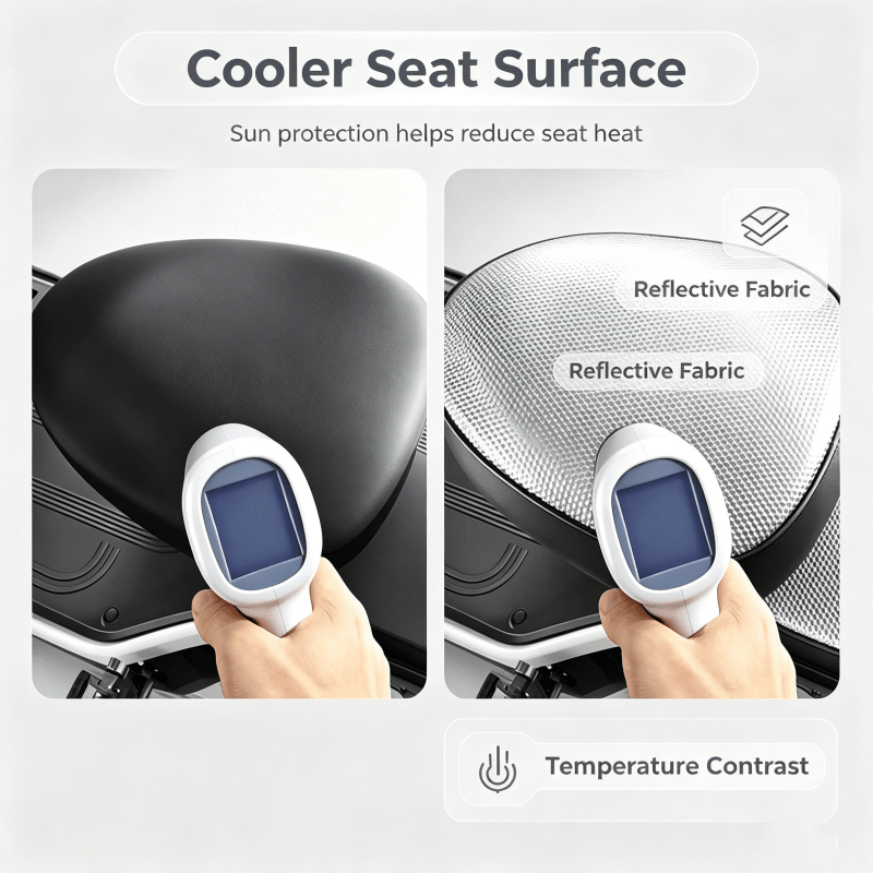 Elektrische fietszadelhoes, un - Car Seat Cover recensie en prijs