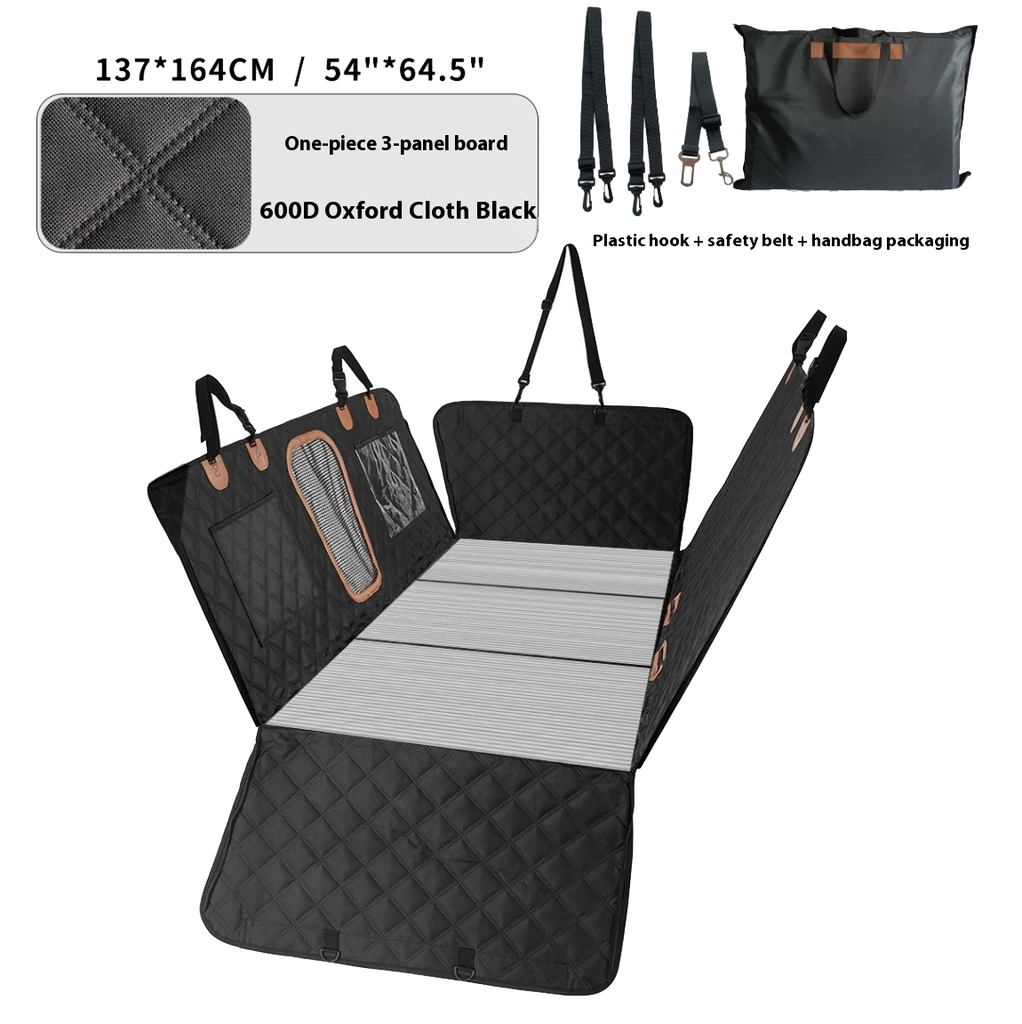 Driepaneelige stevige autostoe - Car Seat Cover recensie en prijs
