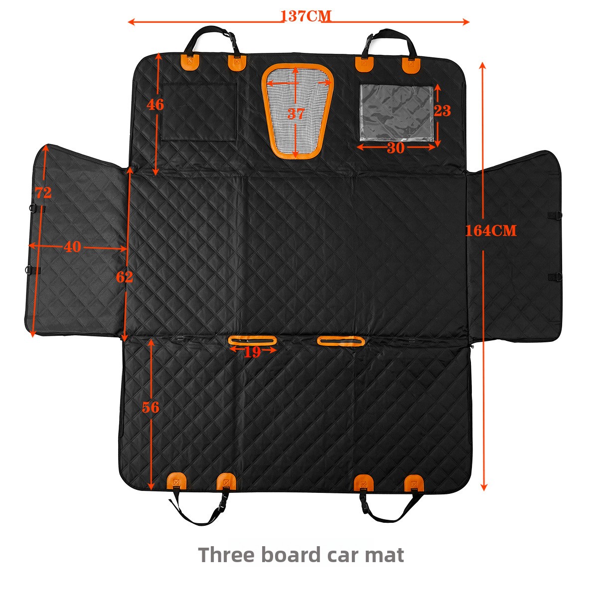 Driepaneelige stevige autostoe - Car Seat Cover recensie en prijs