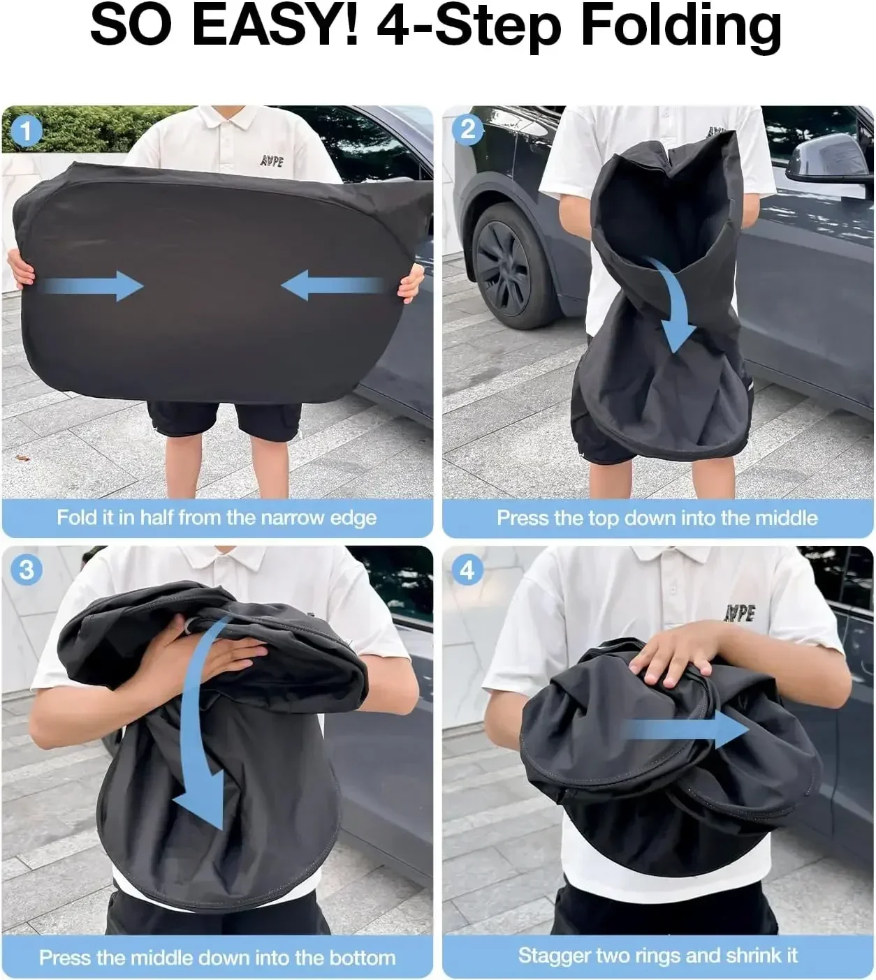 Autozonnescherm voor de voorru - Windshield Sun Shade recensie en prijs