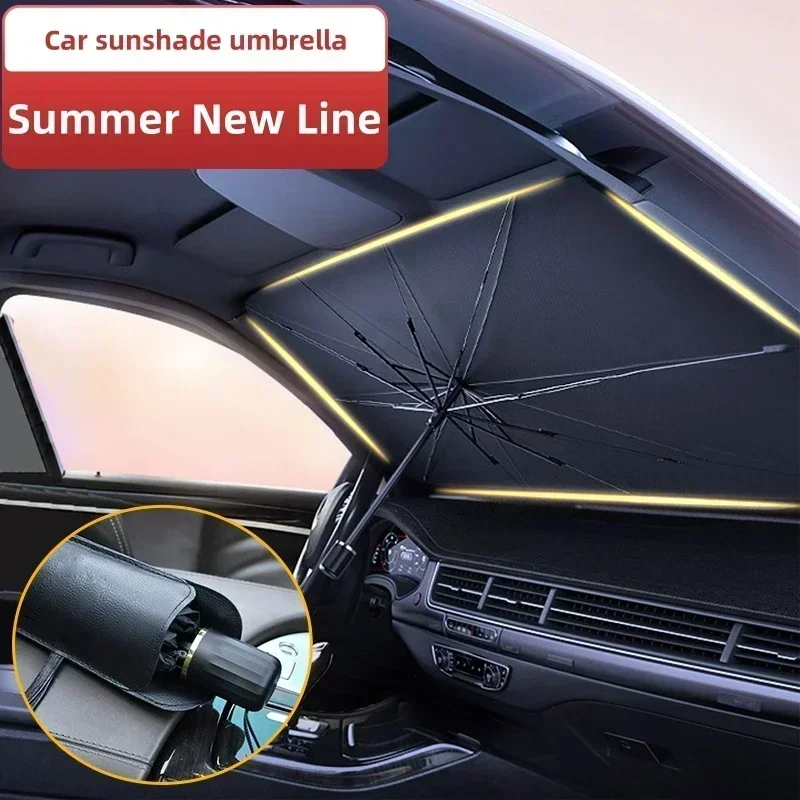 Draagbare autozonnescherm voor - Windshield Sun Shade recensie en prijs