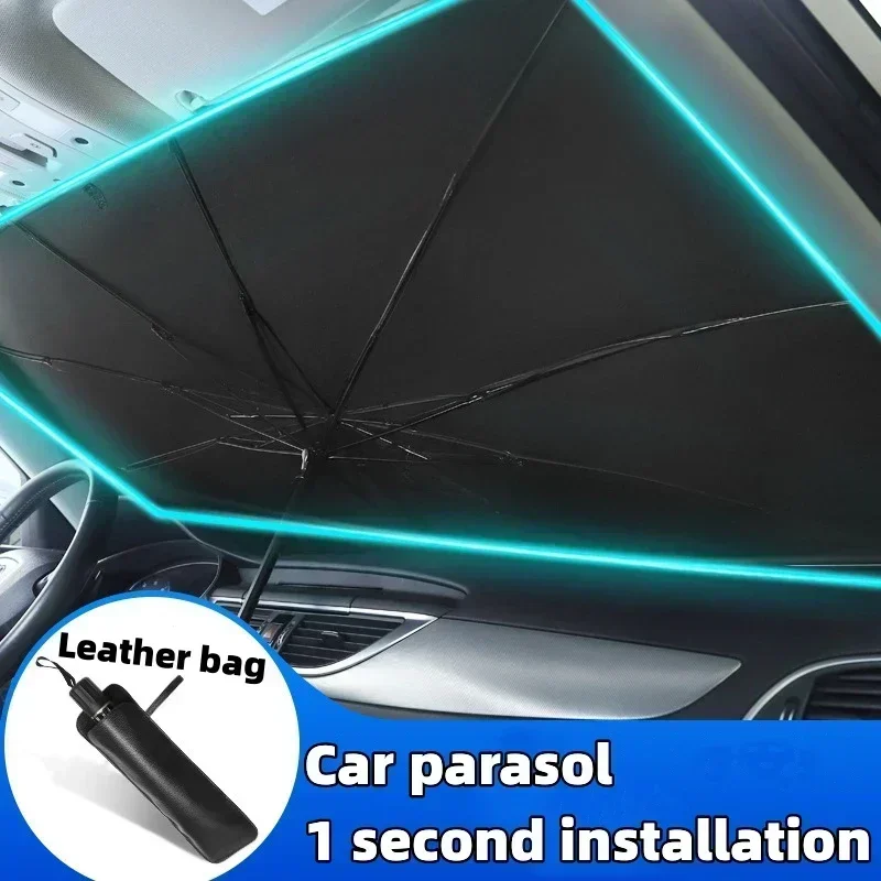 Draagbare autozonnescherm voor - Windshield Sun Shade recensie en prijs
