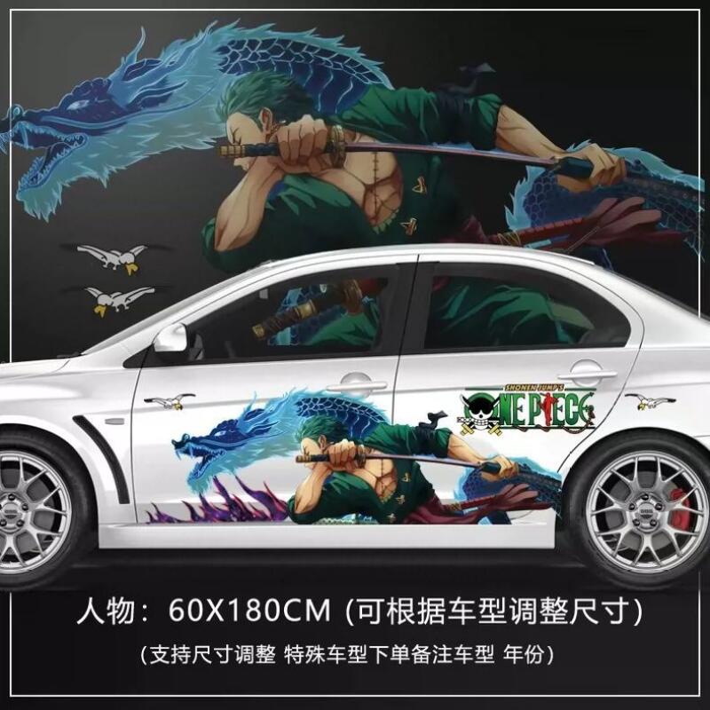 One Piece Sticker Autocarrosse - Car Accessories Japanese recensie en prijs